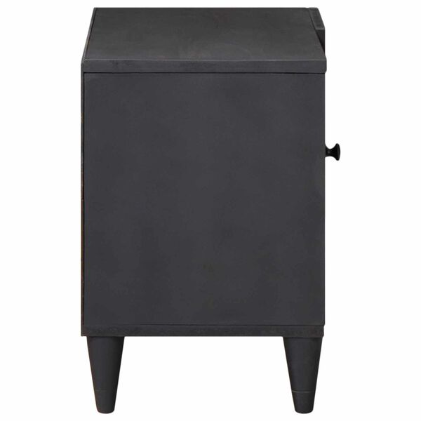 vidaXL Oppbevaringsskap Flerfarget 80 x 31,5 x 46 cm Massiv mango tre