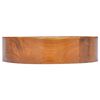 vidaXL Vask heltre teak Φ40x10 cm