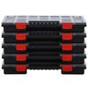 vidaXL Sorteringsbokser 5 stk 40x30x5 cm polypropylen