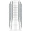 vidaXL Gabion h&oslash;ybed galvanisert st&aring;l 180x50x100 cm