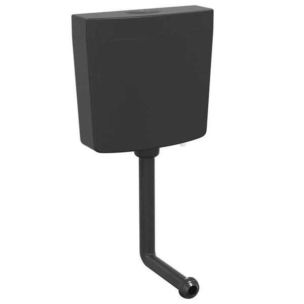 vidaXL Toalettvanntank med bunnvann 3/6 L svart