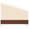 vidaXL Hagestoltrekk beige 79x97x48/74 cm 600D Oxford