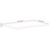 vidaXL Skrivebordsplate med kurve 100x60x2,5 cm heltre grovt mangotre