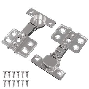 vidaXL Hingse 2 stk. Nikkel 85 x 52,5 x 9,5 mm Jern