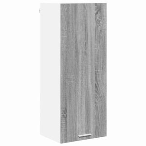 vidaXL Hengende skap Gr&aring; Sonoma 40 x 31 x 100 cm Konstruert tre