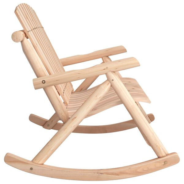 vidaXL Gyngebenk 2 seter 123x96x102 cm heltre gran