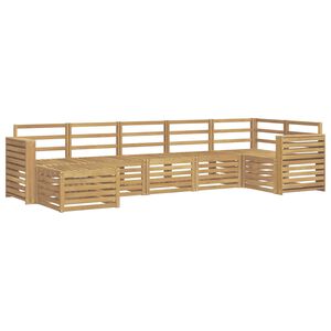 vidaXL Utend&oslash;rs sofa-sett 7 pcs Hvit