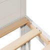 vidaXL Sengeramme uten madrass hvit 160x200 cm heltre furu