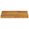 vidaXL Bordplate med naturlig kant 60x20x2,5 cm heltre mango