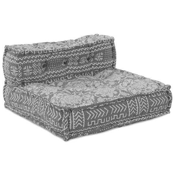 vidaXL Modulsofa Lysegrå 70 x 70 x 56 cm stoff