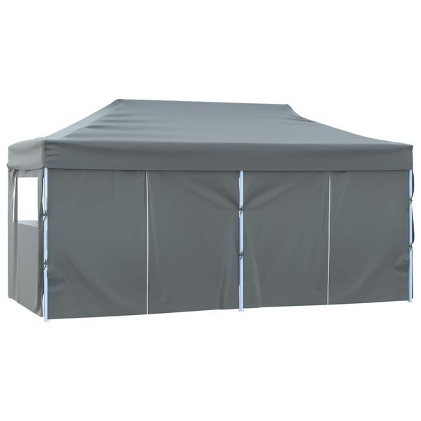 vidaXL Partytelt Antrasitt 291 x 580 x 315 cm Oxford Stoff