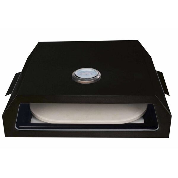 BBGRILL Steinovn for grill svart st&aring;l