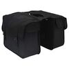 vidaXL Sykkelveske Svart 40 x 18,5 x 35 cm Polyester