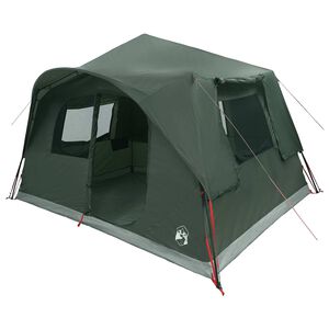 vidaXL Sofort Telt Army gr&oslash;nn 365 x 380 x 200 cm Polyester og st&aring;l