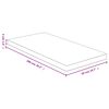 vidaXL Bordplate 50x100x4 cm bambus