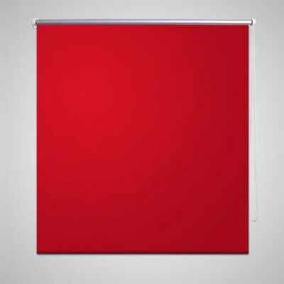 Rullegardin Blackout 120 x 230 cm Rød