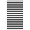 vidaXL Sebragardin svart 135x230 cm stoff bredde 130,9 cm polyester