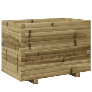 vidaXL Plantekasse 70x40x49,5 cm impregnert furu