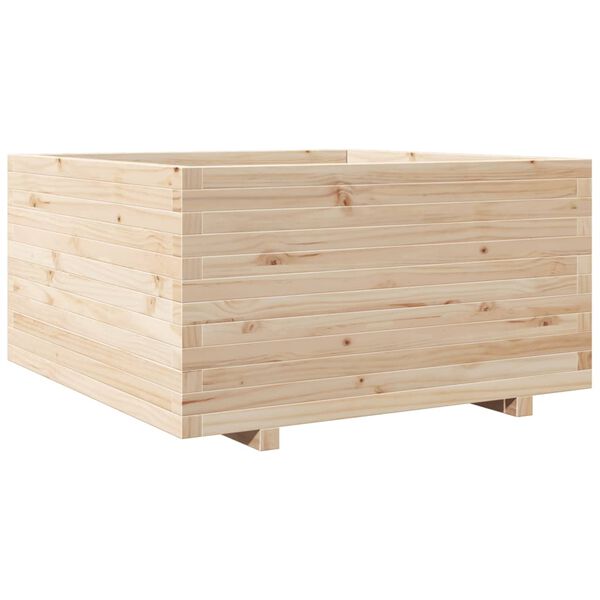 vidaXL Plantekasse 90x90x49,5 cm heltre furu