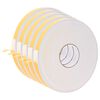 vidaXL Selvklebende skum tape 5 pcs Hvit 20mm x 10m CR skum