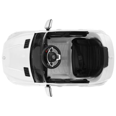vidaXL Elektrisk barnebil Mercedes Benz GLE63S plast hvit