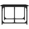 vidaXL Salongbord svart 90x50x35 cm konstruert tre