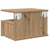 vidaXL Flytende Nattbord med skuff 2 pcs Artisan Eik 40 x 31 x 28 cm