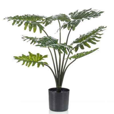 Emerald Kunstig plante Philodendron med potte 60 cm