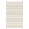 Plissegardiner 70x150cm Krem