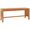 vidaXL Hagebenk 110 cm heltre eukalyptus