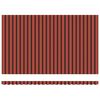 vidaXL Innvendbar Markise oransje og brun 500 &times;350 cm stoff