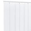 vidaXL Dørgardin gjennomsiktig 300 mm x 2,6 mm 10 m PVC