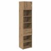 vidaXL H&oslash;yskap Artisan Eik 50 x 42,5 x 225 cm Konstruert tre