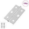 vidaXL Hingse Ensfarget 899 stk. S&oslash;lv 58 x 35 x 1 mm St&aring;l