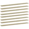 vidaXL Hylleplater 8 stk sonoma eik 100x10x1,5 cm sponplate