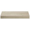vidaXL Flytende vegghyller 4 stk eik 40x23x3,8 cm MDF