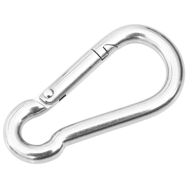 vidaXL Monteringssett til solseil 8 deler rustfritt st&aring;l