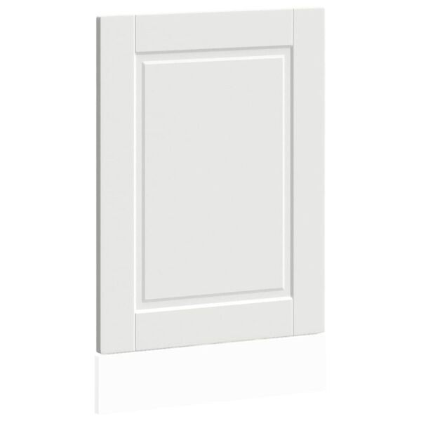 vidaXL Oppvaskmaskin panel Porto hvit 45x1,5x67 cm konstruert tre