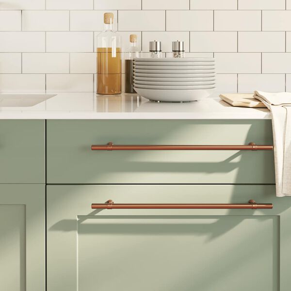 vidaXL Skaph&aring;ndtak 5 stk bronse 320 mm rustfritt st&aring;l