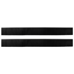 vidaXL Selvh&auml;ftende d&oslash;rb&oslash;rstetninger 2 pcs s&oslash;lv 100 cm