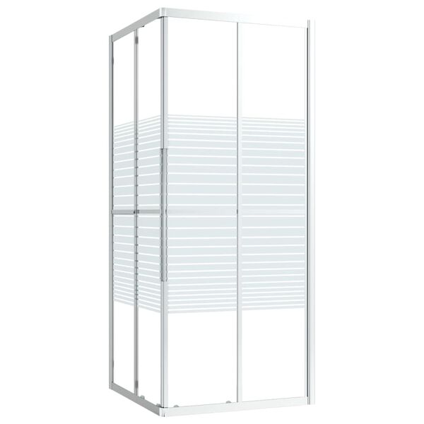 vidaXL Dusjkabinett ESG 80x80x180 cm