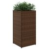 vidaXL Plantekasse brun 30x30x60 cm polyrotting