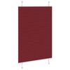 vidaXL Pliss&eacute;gardin Bordeaux R&oslash;d 90x150 cm Stoff Bredde 89,4 cm