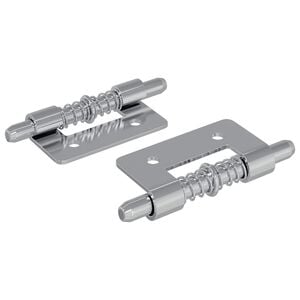vidaXL L&aring;s 2 stk. S&oslash;lv 46 x 17 x 1,2 mm St&aring;l