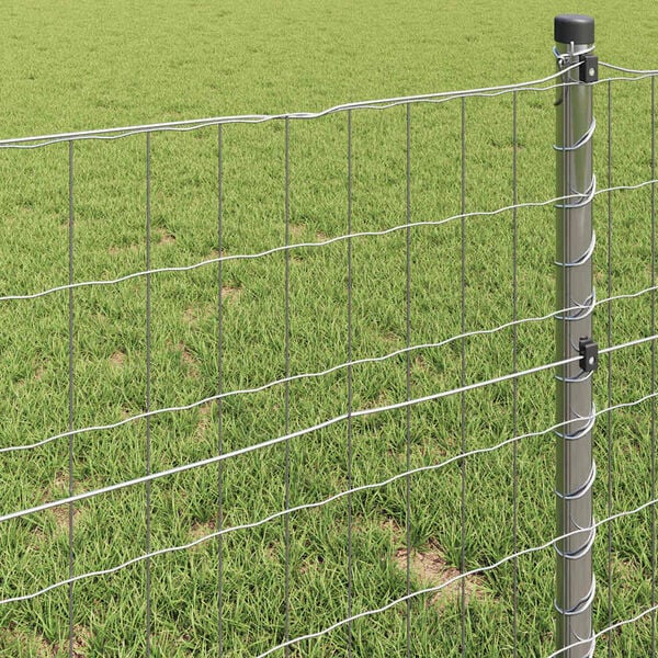 vidaXL Euro gjerde 1 x 25 m PVC-belagt jern