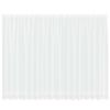 vidaXL Blondegardin Hvit 220 x 500 cm Polyester