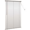 vidaXL Venetiansk persienne M&oslash;rk Brun med M&oslash;nster 150 x 80 cm PVC
