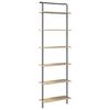 vidaXL Bokhylle Sonoma eik 60 x 24 x 203 cm Konstruert tre