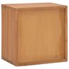 vidaXL Nattbord 40x30x40 heltre teak