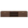 vidaXL Tre skap med skuff Brun Eik 150 x 39 x 30 cm Konstruert tre